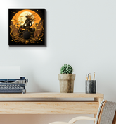 Rock 'N' Roll Retro Vintage Music Canvas Print